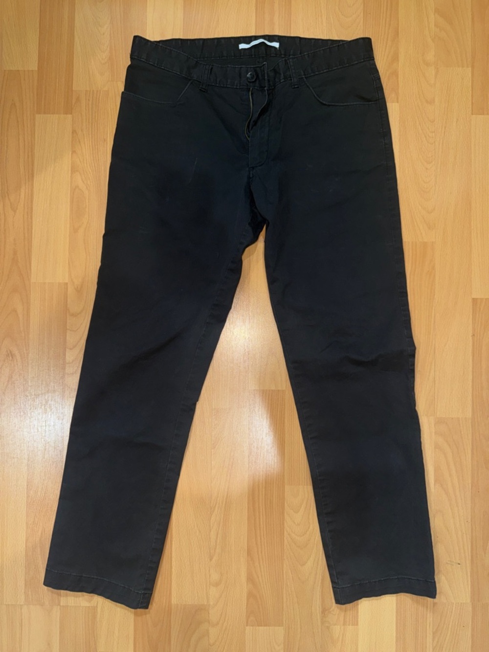 Black Calvin Klein Slim Trousers